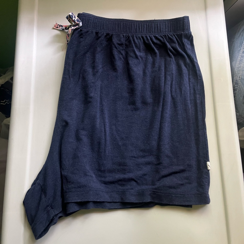 Navy Blue Sleep Shorts